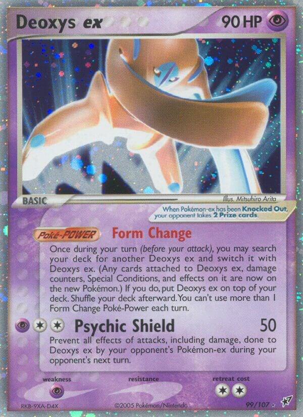 Deoxys ex (Defense Forme) 99 Deoxys