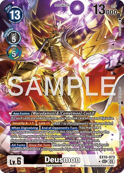 Deusmon (Alternate Art) Sinister Order