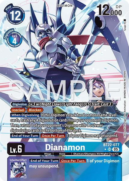 Dianamon (Alternate Art) Cyber Eden