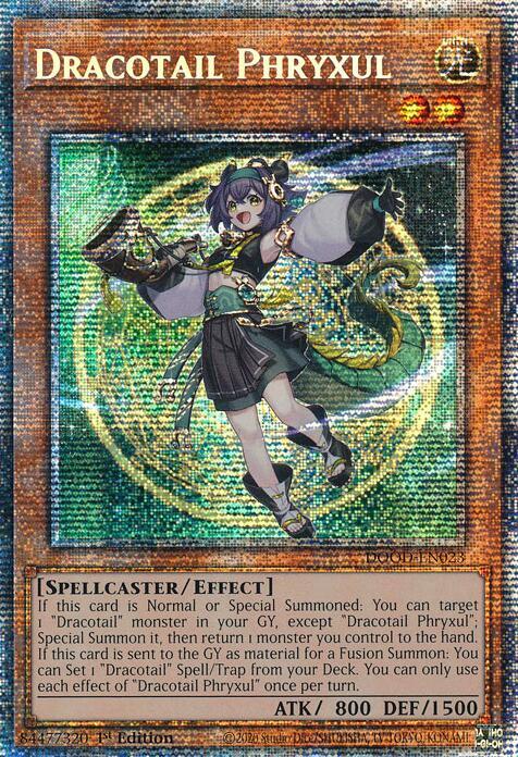 Dracotail Phryxul (Starlight Rare) Doom of Dimensions