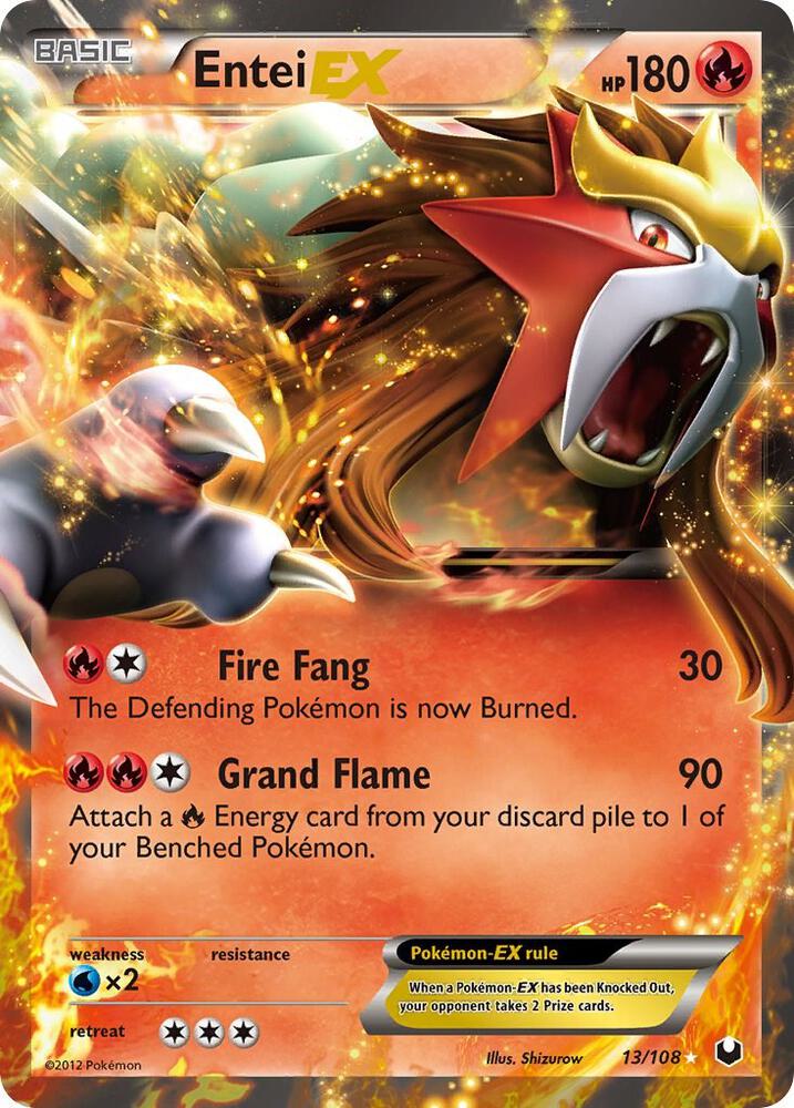 Entei EX (13) Dark Explorers