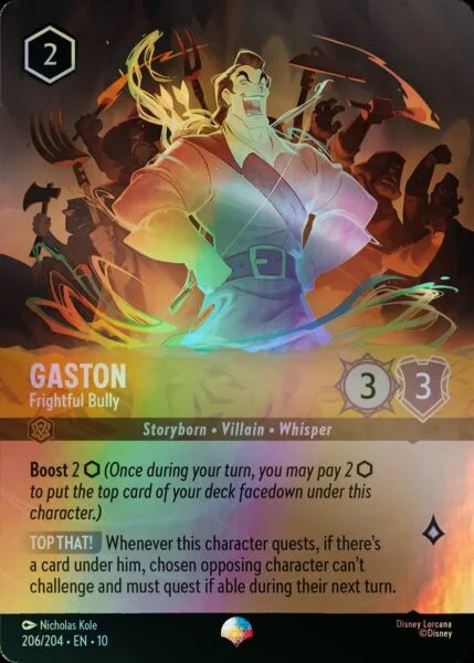 Gaston Frightful Bully