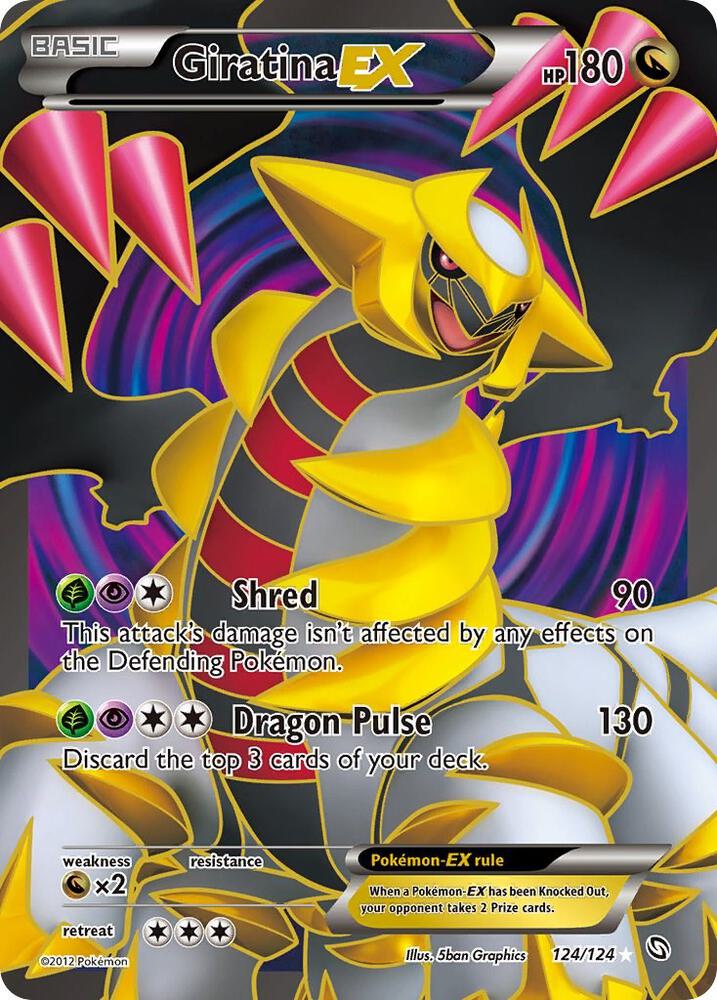 Giratina EX (124 Full Art) Dragons Exalted