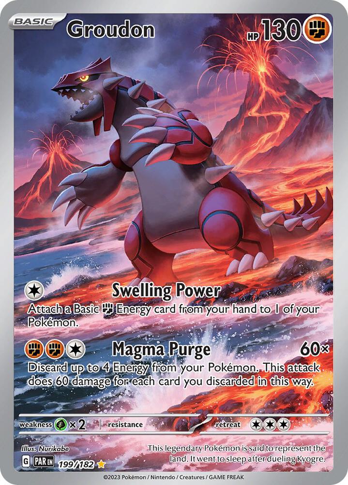 Groudon #199 Paradox Rift