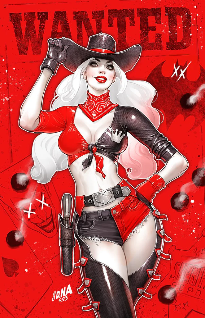 Harley Quinn Black White Redder #5 (Nakayama Variant)