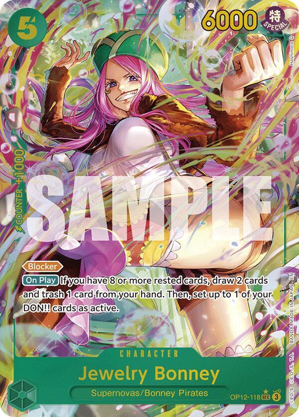 Jewelry Bonney (118) (Alternate Art) Legacy of the Master (OP12)