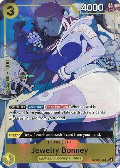 Jewelry Bonney (Illustration Box EX) One Piece Promotion Cards (OP PR)