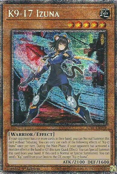K9 17 Izuna (Starlight Rare) Justice Hunters