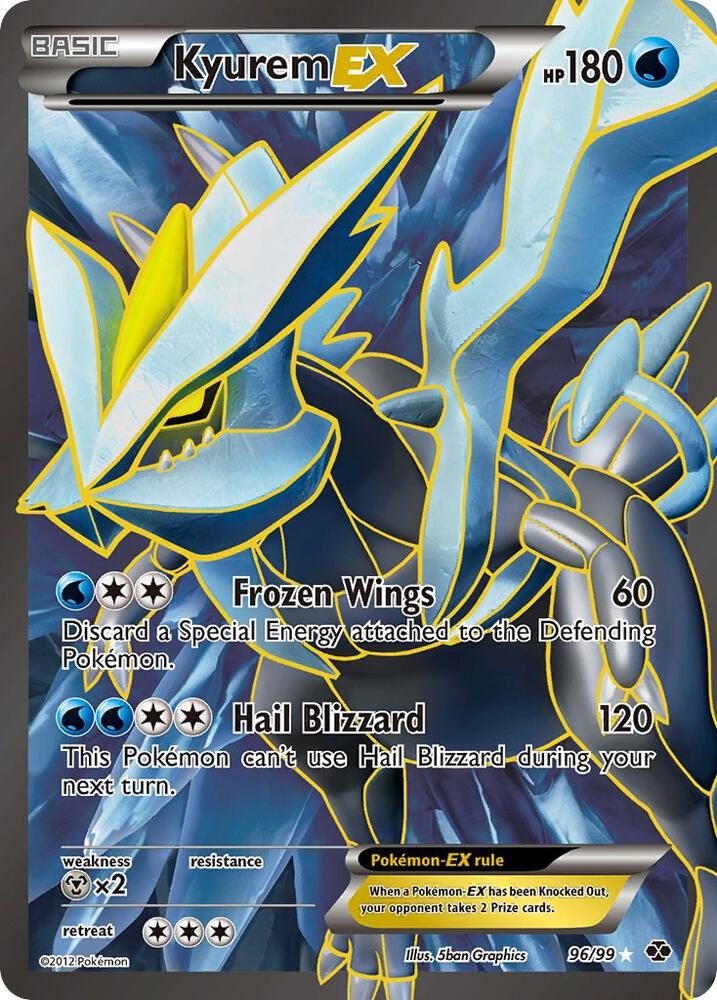 Kyurem EX (96 Full Art) Next Destinies