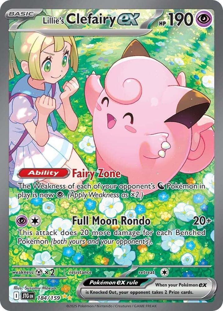 Lilie's Clefairy ex #184 Journey Together