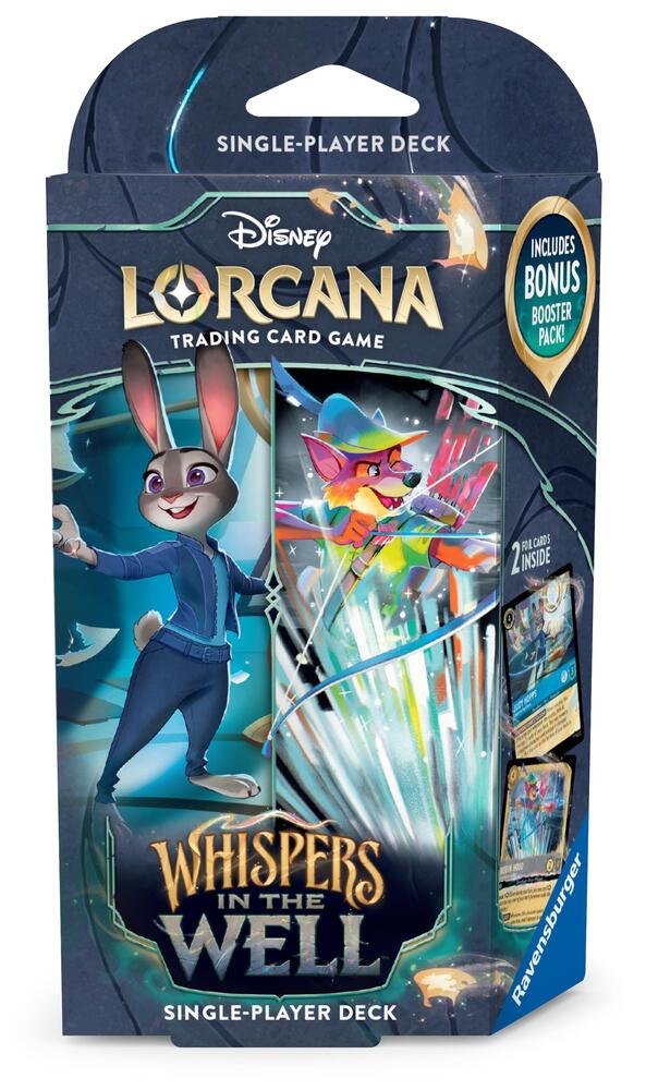 Lorcana Whispers in the Well Starter Deck (Sapphire & Steel)