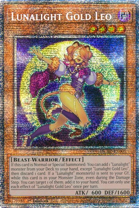 Lunalight Gold Leo (Starlight Rare) Duelist's Advance