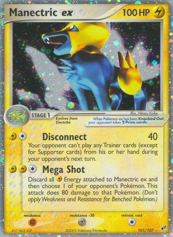 Manectric ex (101) Deoxys