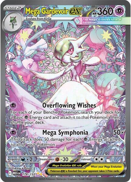 Mega Gardevoir ex 178 Mega Evolution