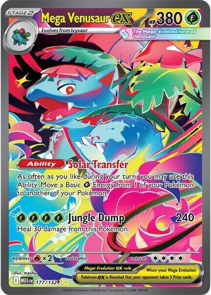 Mega Venusaur ex 177 Mega Evolution