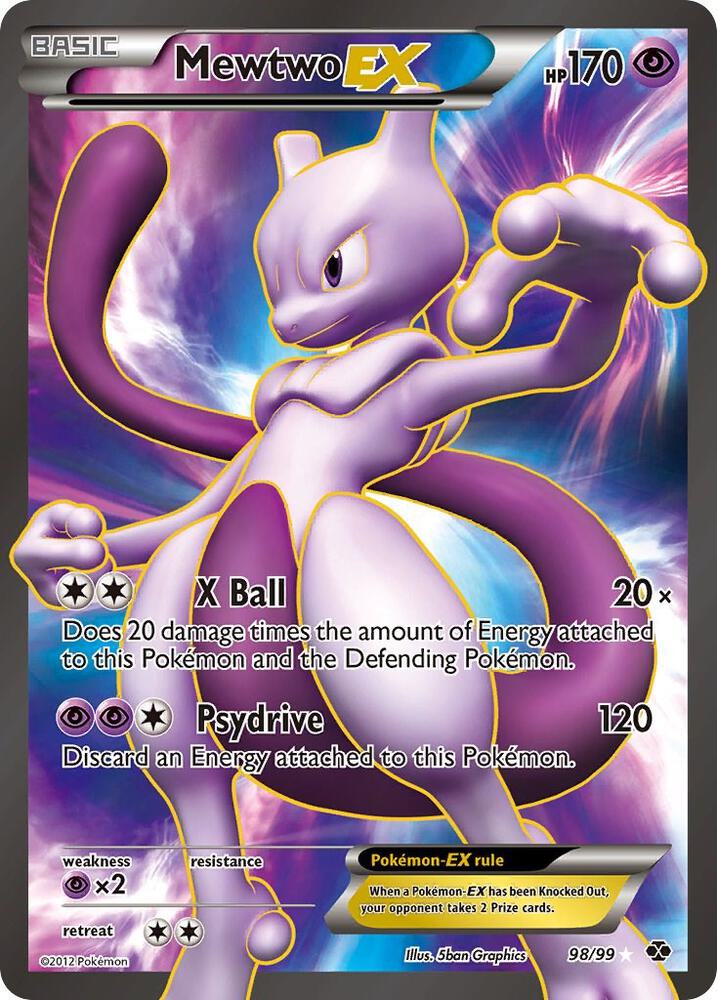 Mewtwo EX (98 Full Art) Next Destinies