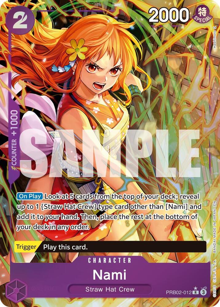 Nami (Alternate Art) Premium Booster The Best Vol. 2