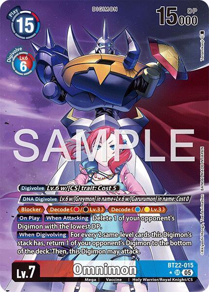 Omnimon (Alternate Art) Cyber Eden