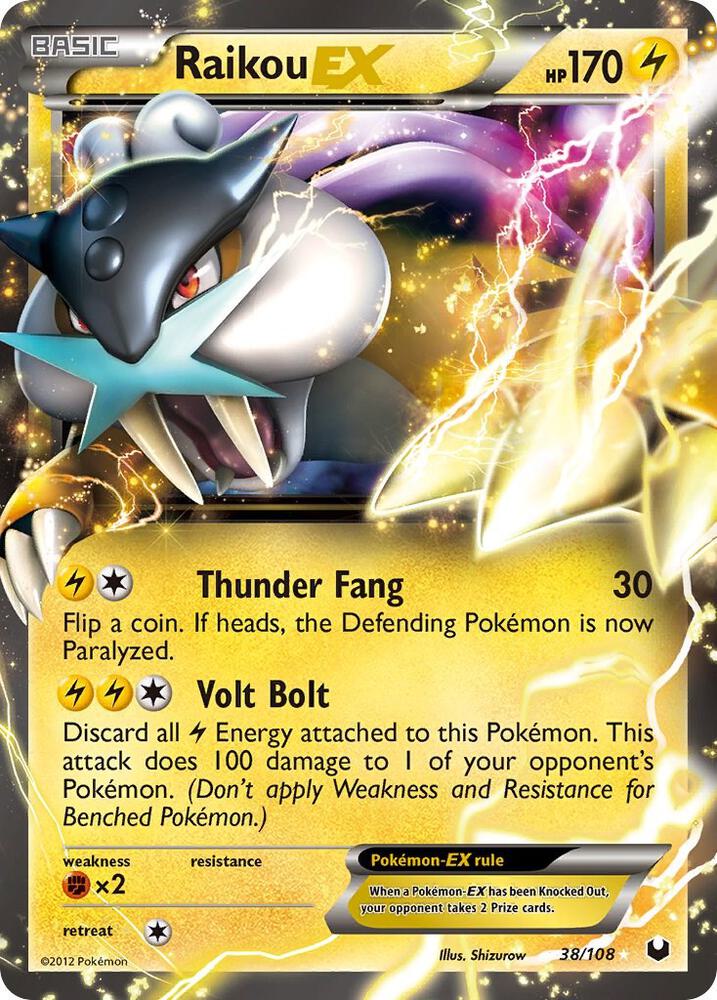 Raikou EX (38) Dark Explorers