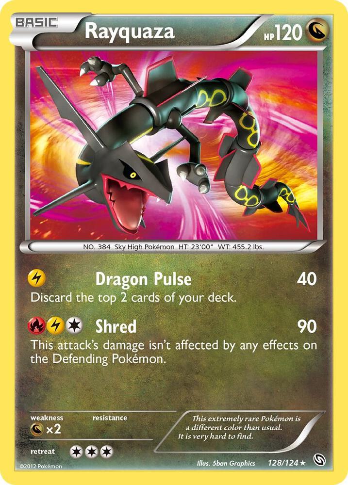 Rayquaza (128) Dragons Exalted