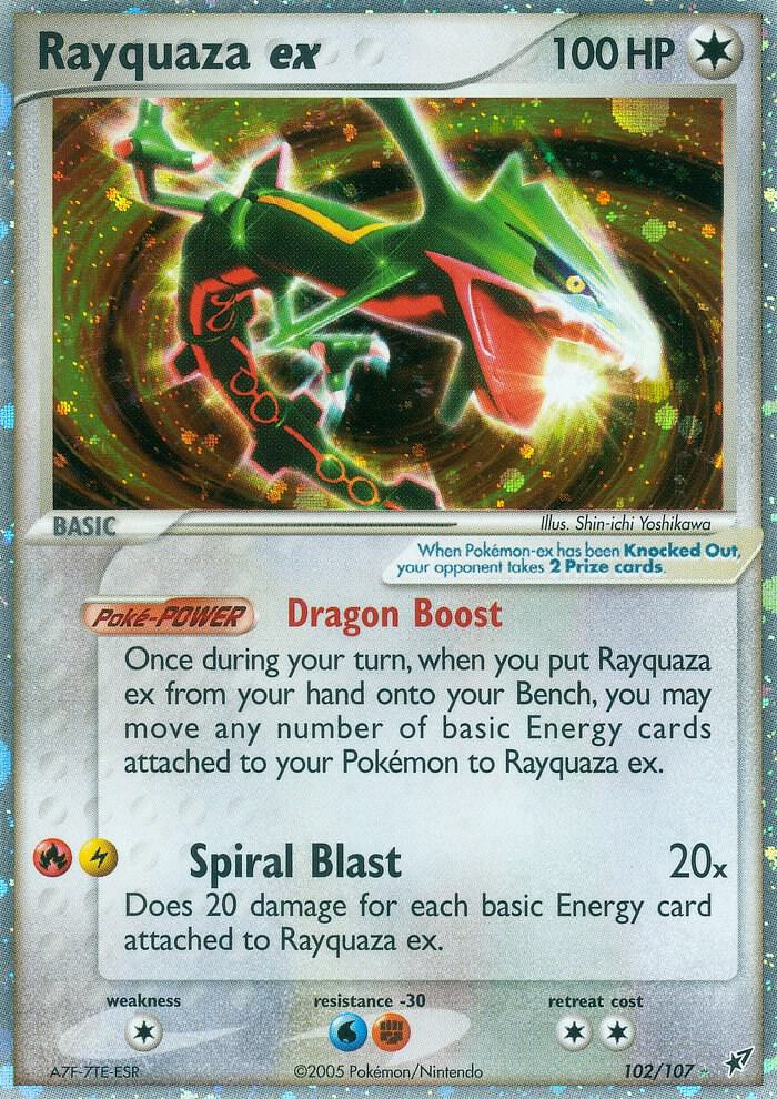 Rayquaza ex (102) Deoxys