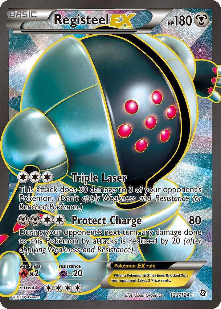 Registeel EX (122 Full Art) Dragons Exalted