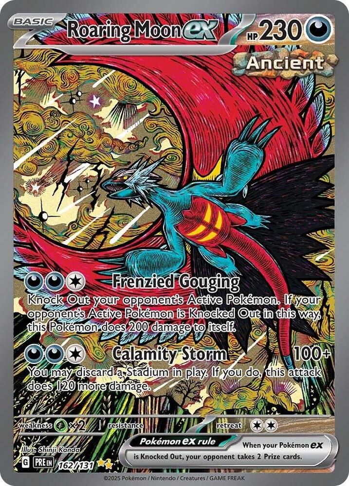 Roaring Moon ex #162 Prismatic Evolutions