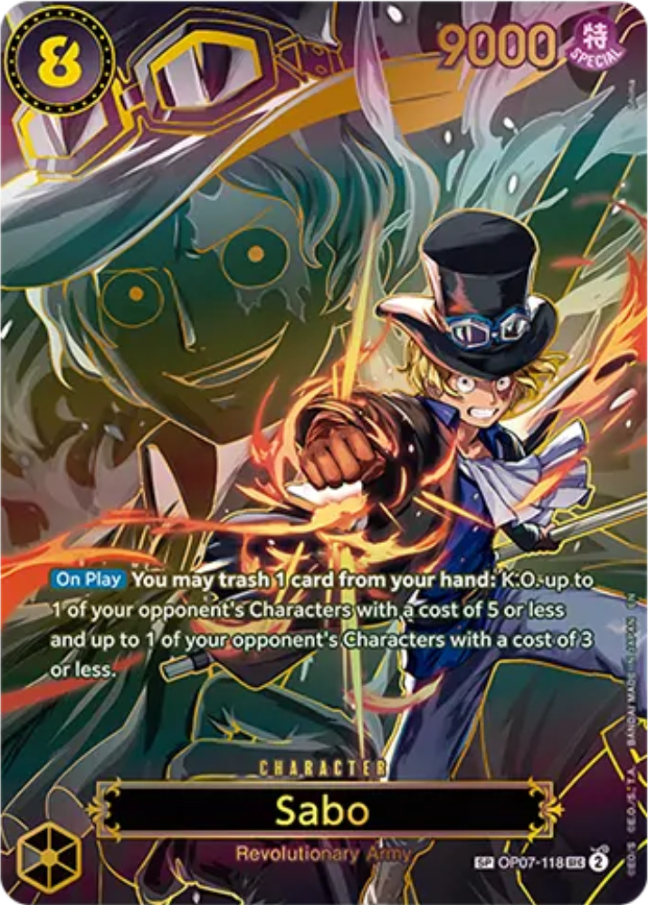 Sabo OP07 118 Special Art