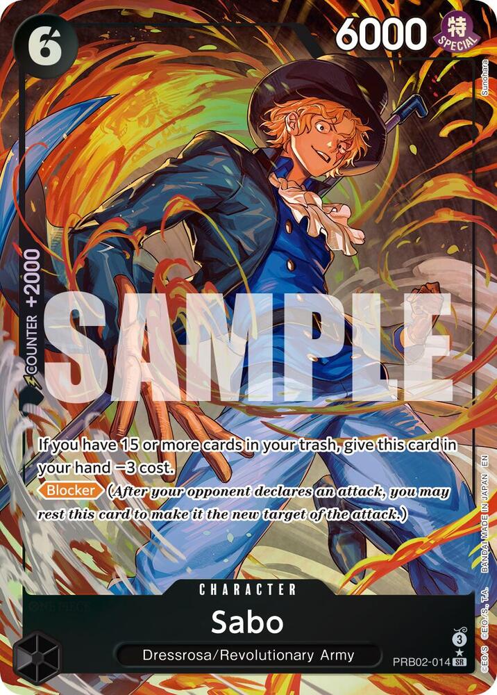 Sabo PRB02 014 (Alternate Art) Premium Booster The Best Vol. 2