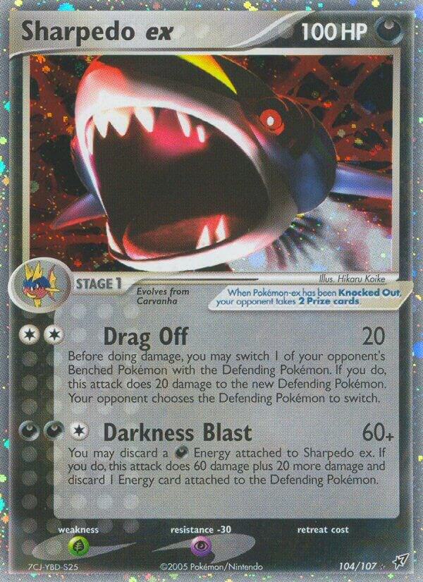 Sharpedo ex (104) Deoxys
