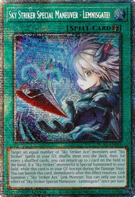 Sky Striker Special Maneuver Lemnisgate! (Starlight Rare) Duelist's Advance