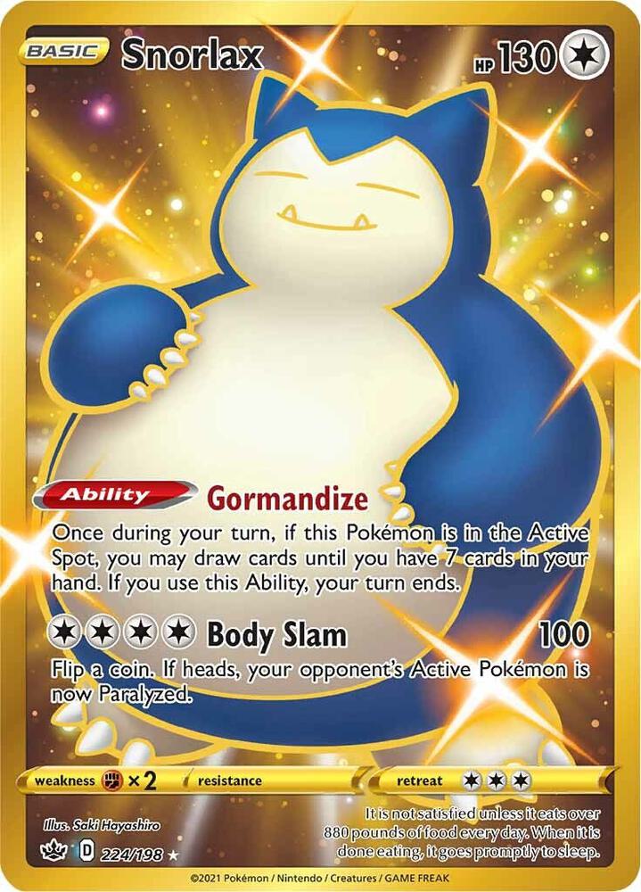 Snorlax (224) Chilling Reign