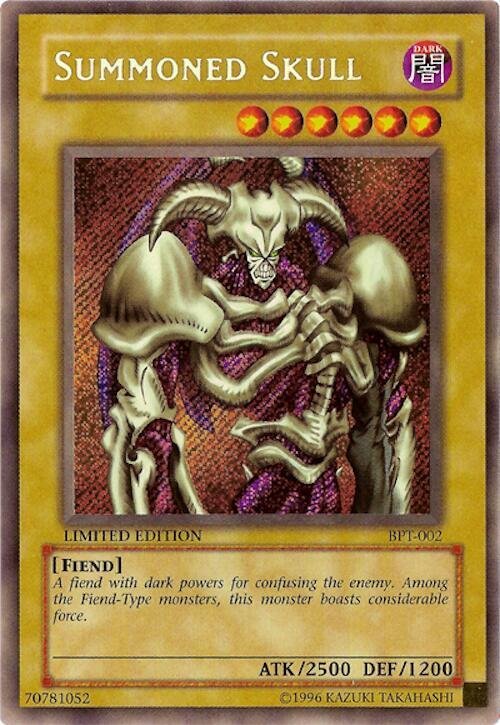 Summoned Skull Yu Gi Oh