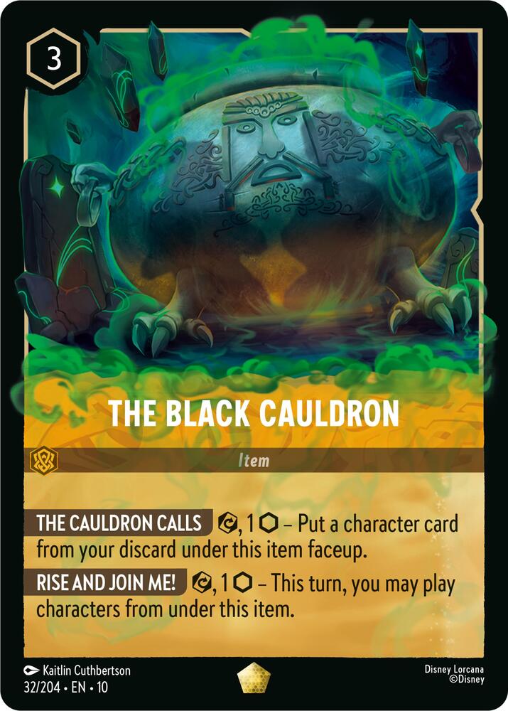 The Black Cauldron Whispers in the Well