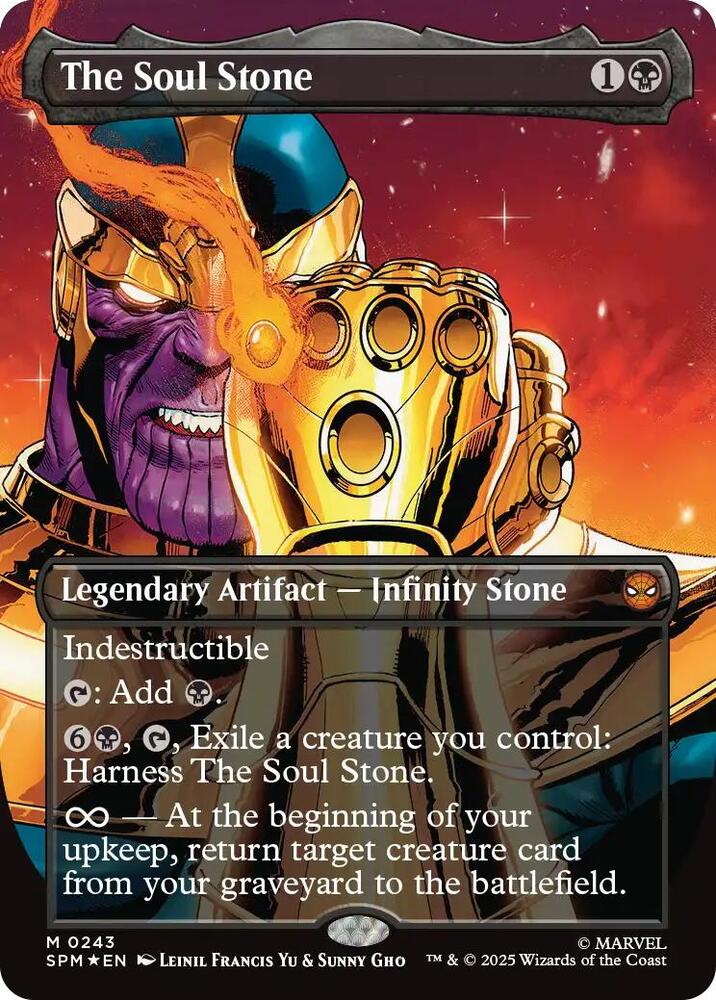The Soul Stone (Borderless) Marvel's Spider Man