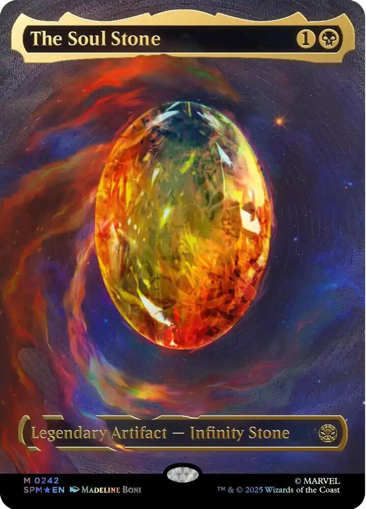 The Soul Stone (Cosmic Foil) Marvel's Spider Man