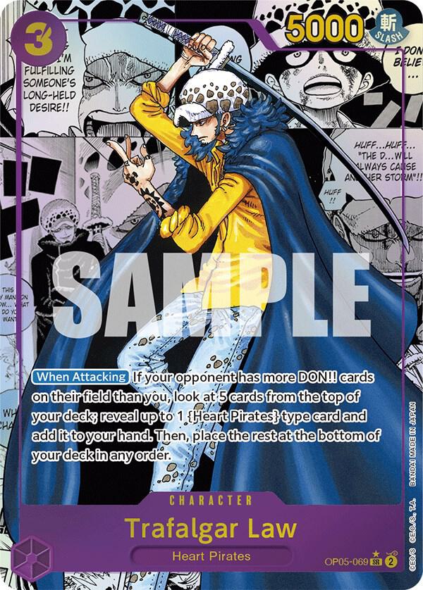 Trafalgar Law (069) (Alternate Art) (Manga) Awakening of the New Era (OP05)