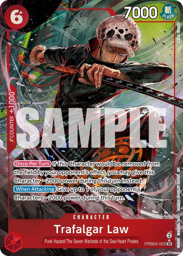 Trafalgar Law PRB02 002 (Alternate Art) Premium Booster The Best Vol. 2 (PRB 02)