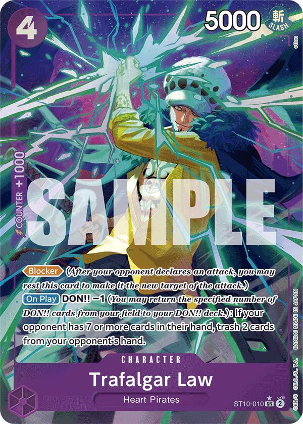Trafalgar Law (ST10 010) (Alternate Art) Premium Booster The Best (PRB 01)