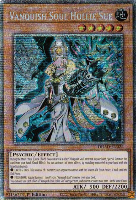 Vanquish Soul Hollie Sue (Starlight Rare) Duelist's Advance