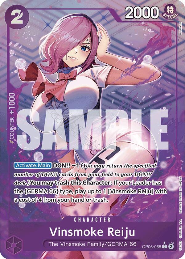 Vinsmoke Reiju #OP06 068 (Full Art) PRB01