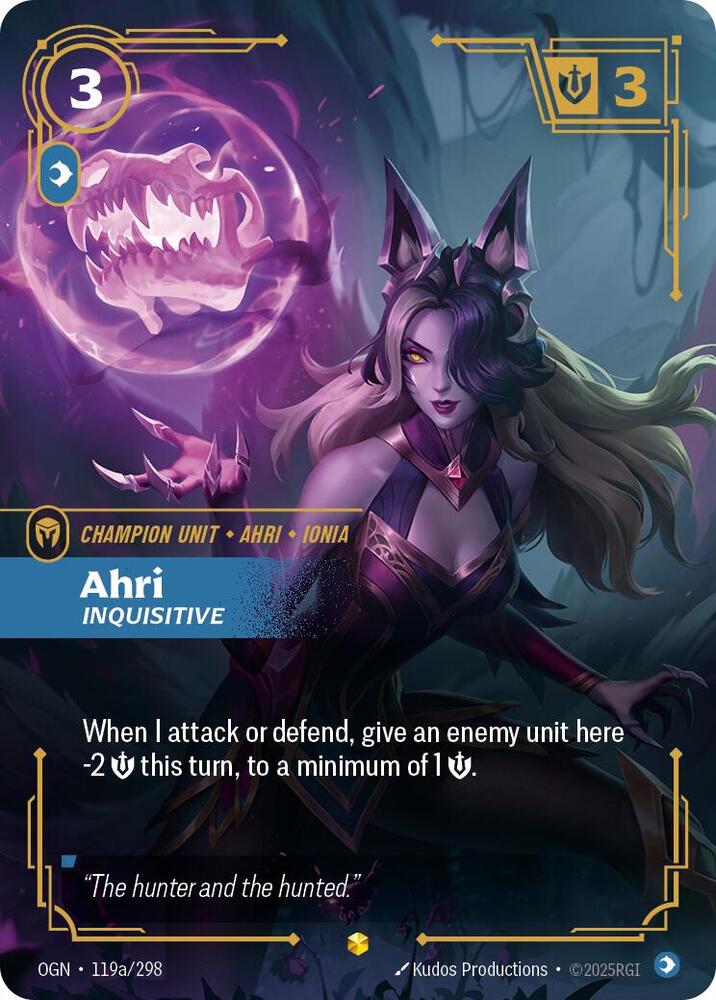 Ahri Inquisitive (Alternate Art) Origins