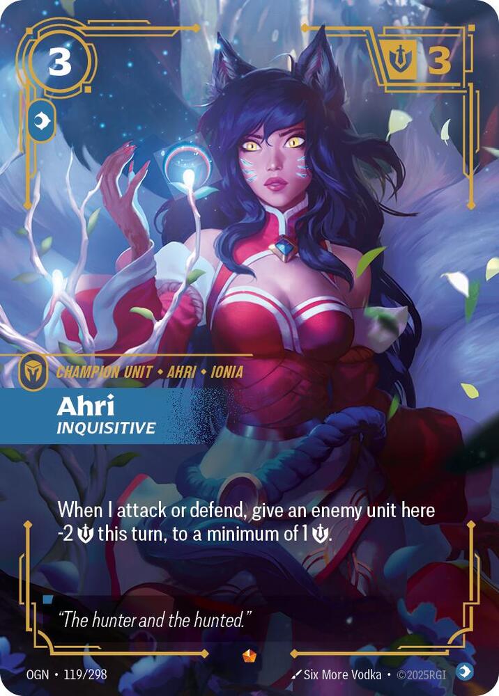 Ahri Inquisitive Origins