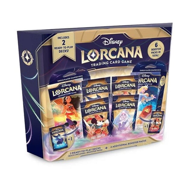 Disney Lorcana The First Chapter Starter Blister Bundle