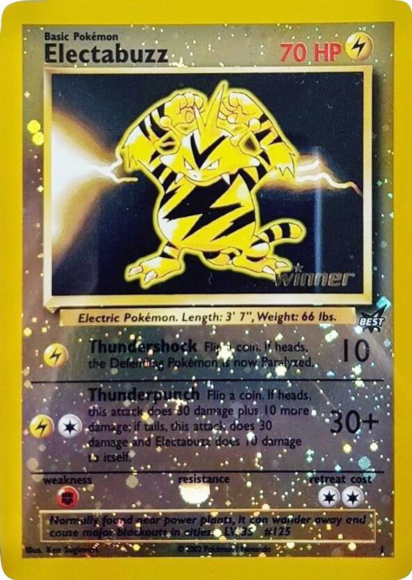 Electabuzz 1 [Winner] Best of Promos