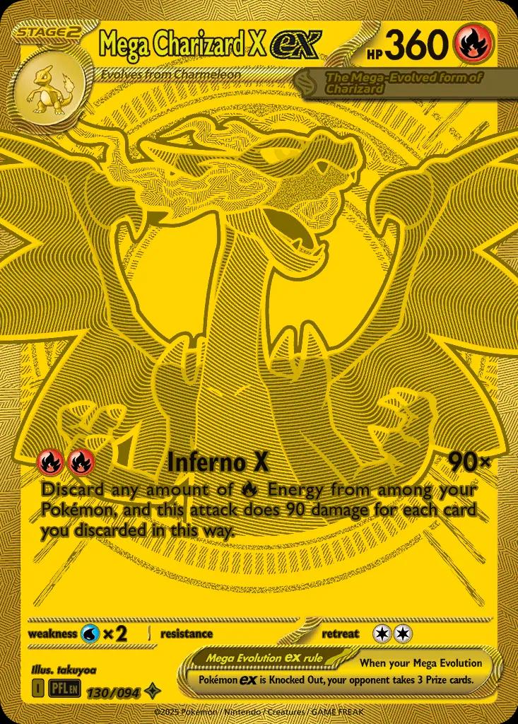 Mega Charizard X ex (Mega Hyper Rare)