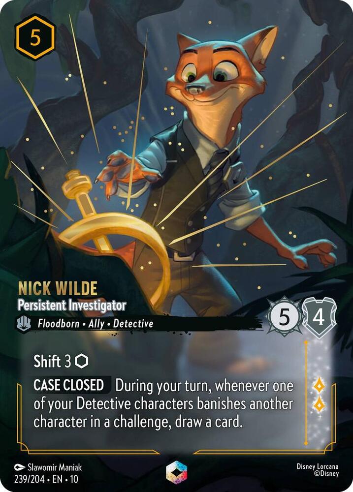 Nick Wilde Persistent Investigator (Enchanted) Whispers in the Well