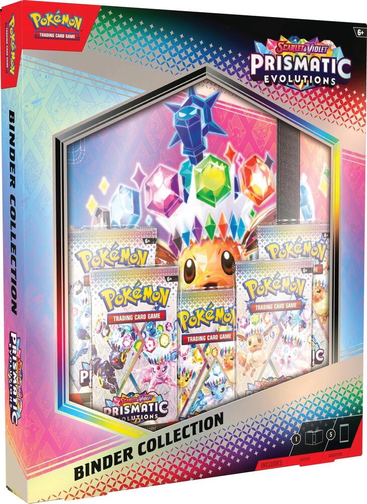 Prismatic Evolution Binder Collection