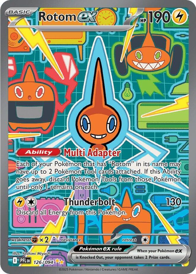 Rotom ex 126 ME02 Phantasmal Flames
