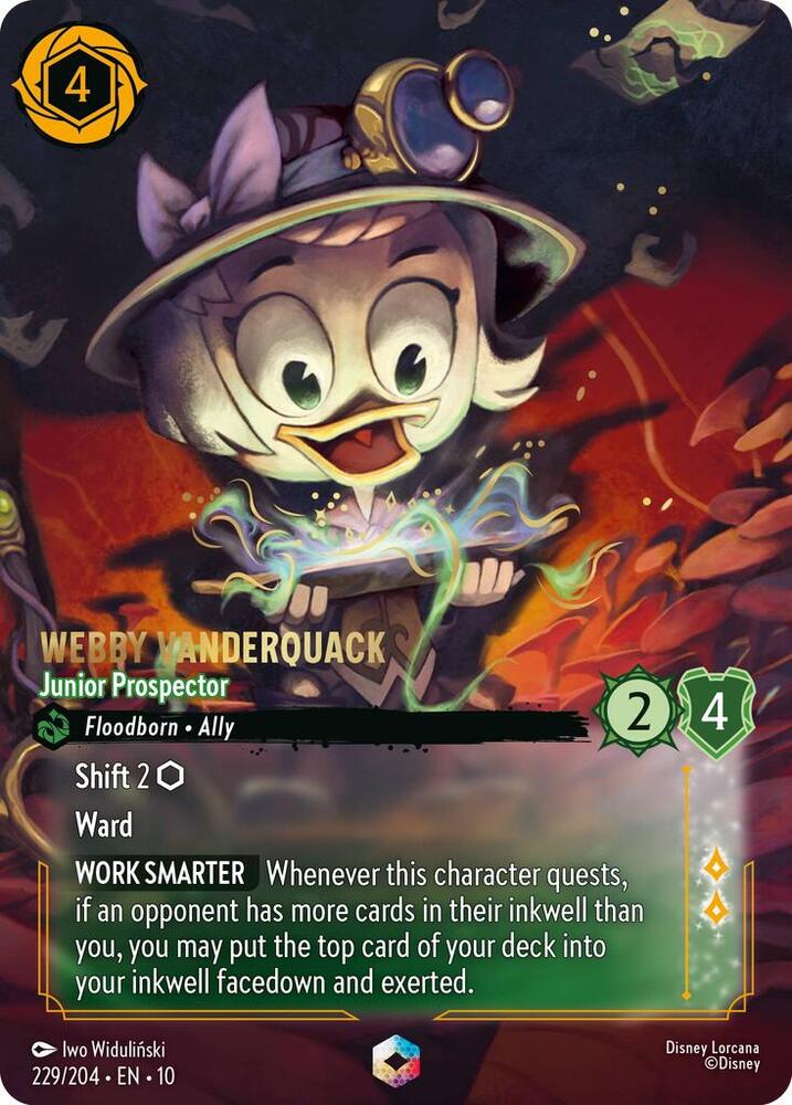 Webby Vanderquack Junior Prospector (Enchanted) Whispers in the Well